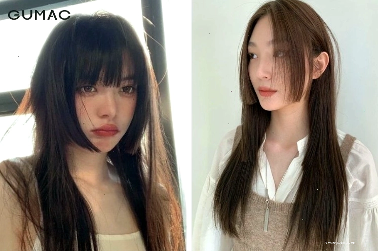 Tóc mái Hime cho người mặt vuông