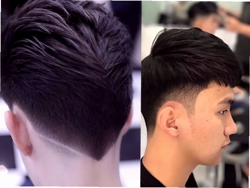 Tóc nam gáy nhọn - một phong cách đang lên