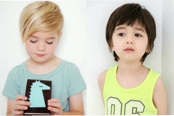 Tóc ngắn cho bé gái mặt tròn phong cách tomboy Hàn Quốc