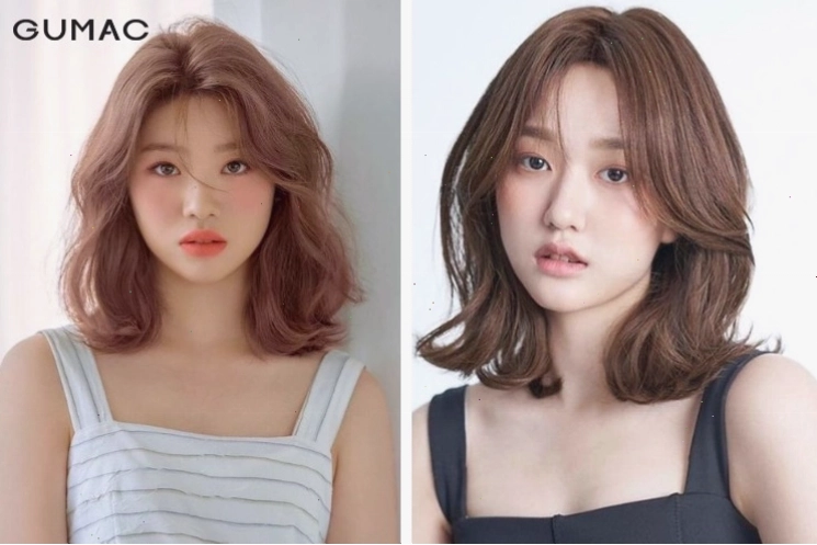 Tóc ngắn ngang vai uốn xoăn nhẹ nhàng cho nữ