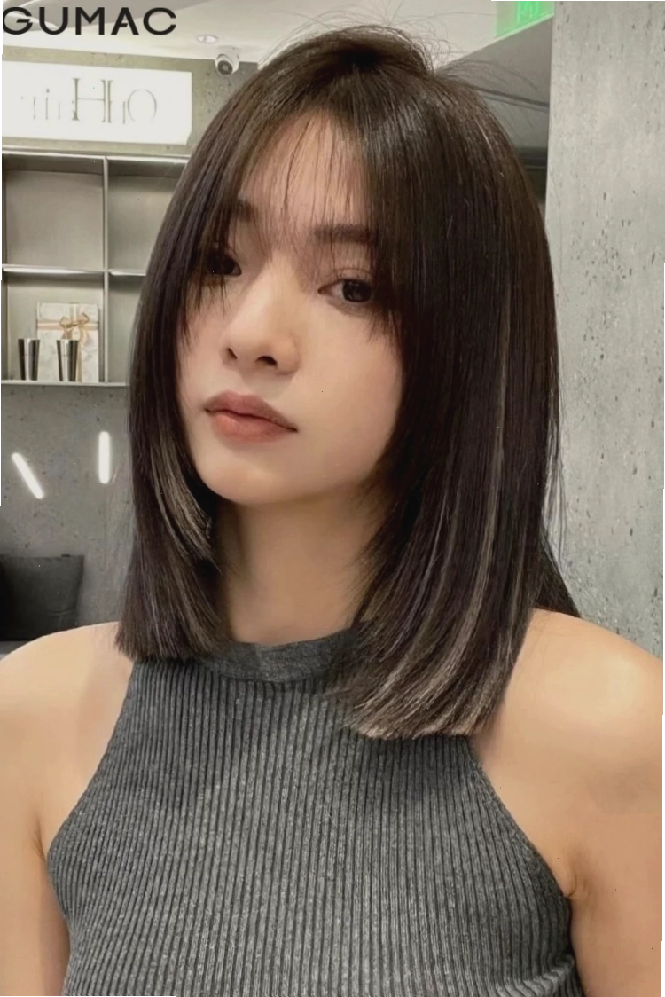 Tóc nhuộm highlight sợi nhỏ