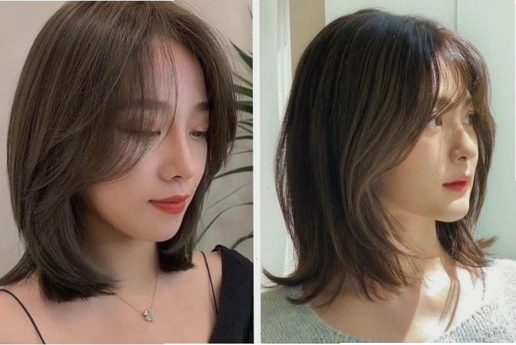 Tóc tém cá tính cho nữ mặt tròn
