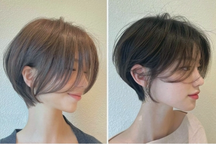 Tóc tém nữ Hàn Quốc ngọt ngào