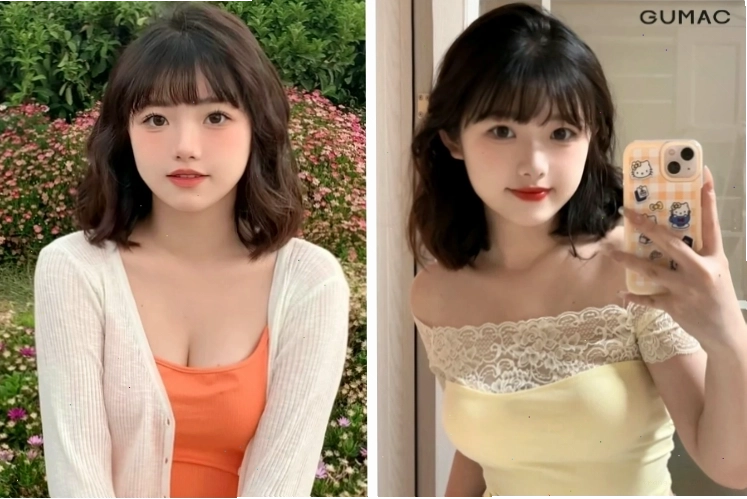 Tóc tém tomboy cá tính cho người mặt tròn