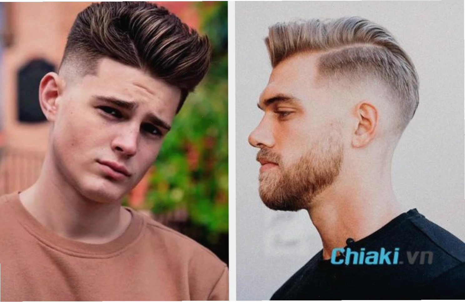 Tóc Undercut Side Part lịch lãm