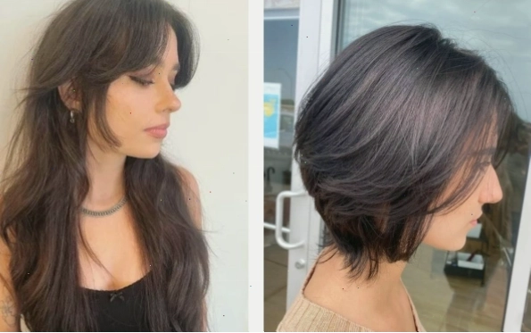Tóc wolf cut nữ dài quyến rũ và bay bổng