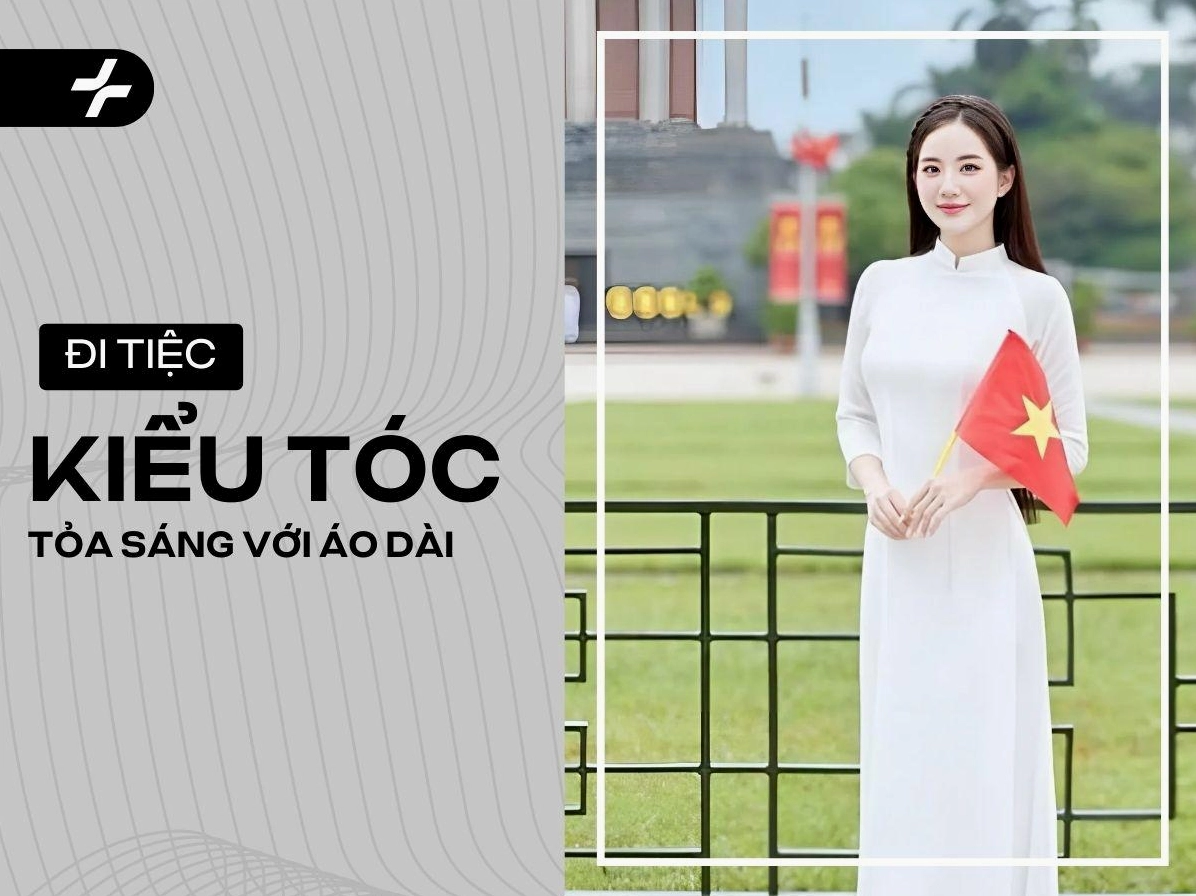 Tổng hợp các kiểu tóc đẹp khi mặc áo dài học sinh thanh lịch 2026
