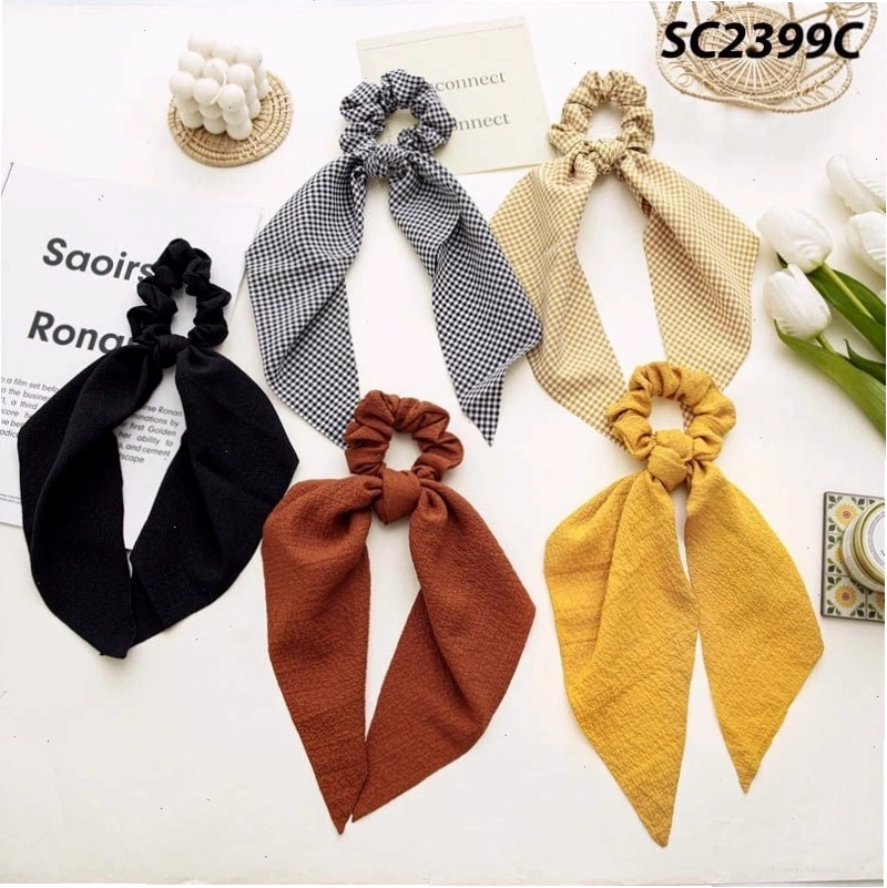 Tổng hợp vẻ đẹp của dây buộc tóc scrunchie SHeGAN