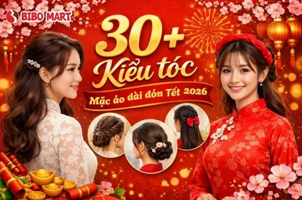 Top 20+ kiểu tóc đẹp nhất khi diện áo dài truyền thống