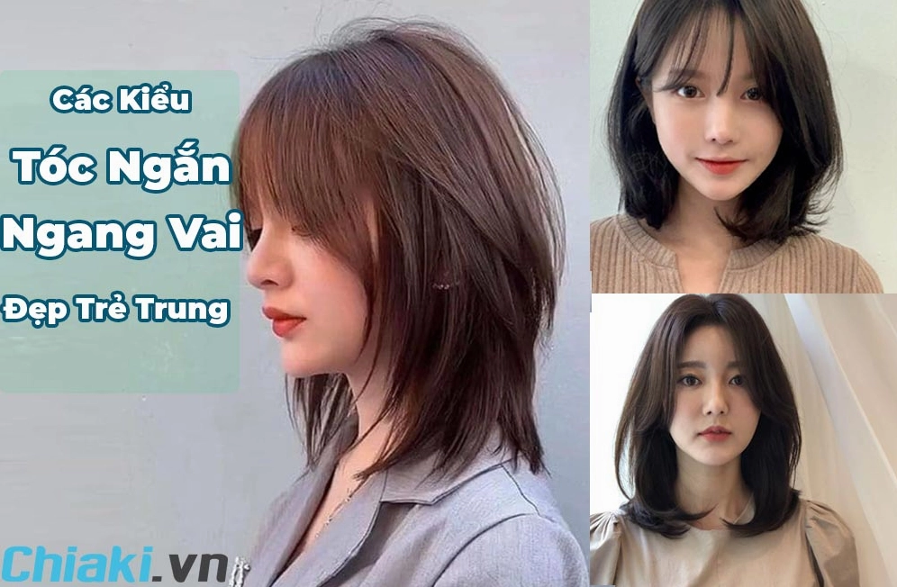 Top 50+ kiểu tóc ngắn ngang vai tự nhiên đẹp nhất 2026