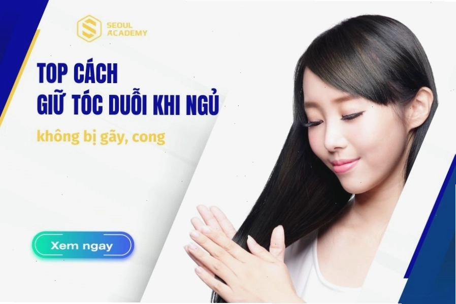 Top cách giữ tóc duỗi khi ngủ không bị gãy, cong