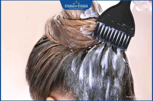 Tự nhuộm tóc bạc tại nhà cẩn thận