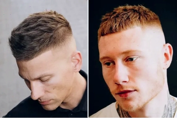 Vẻ ngoài phong trần với tóc mohican ngắn không vuốt
